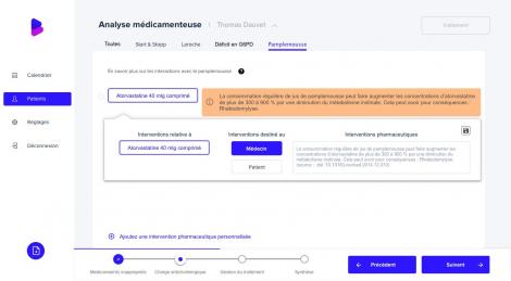 réaliser les bilans partagés de médication sur Bimedoc